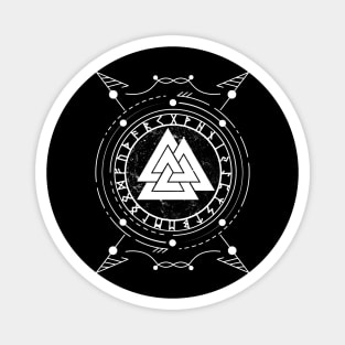 Valknut | Norse Pagan Symbol Magnet